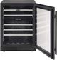 Marathon® 24" Black Stainless Steel Wine Cooler-1