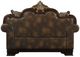 Homelegance® Croydon Brown/Dark Cherry Loveseat-4