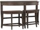 aspenhome® Blakely 3-Piece Sable Brown Sofa Table with Stools-0