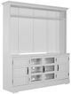 Parker House® Shoreham Effortless White 76" TV Console with Hutch-0