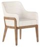 A.R.T. Furniture® Portico Panama Opal/Sienna Upholstered Arm Dining Chair-0