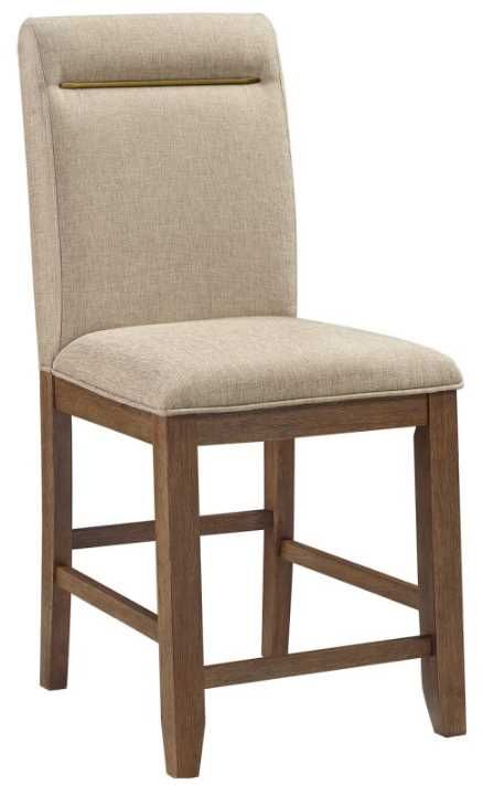 Steve Silver Co. Garland 7-Piece Distressed Toffee/Gray Counter Dining Table Set-3