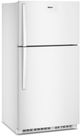 Whirlpool® 33" 21.3 Cu. Ft. White Top Freezer Refrigerator with Total Coverage Cooling-2