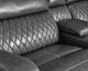Signature Design by Ashley® Samperstone 3-Piece Gray Power Reclining Sectional Loveseat-3