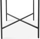 Bassett® Furniture Halifax Black/Dark Pewter Round End Table-4