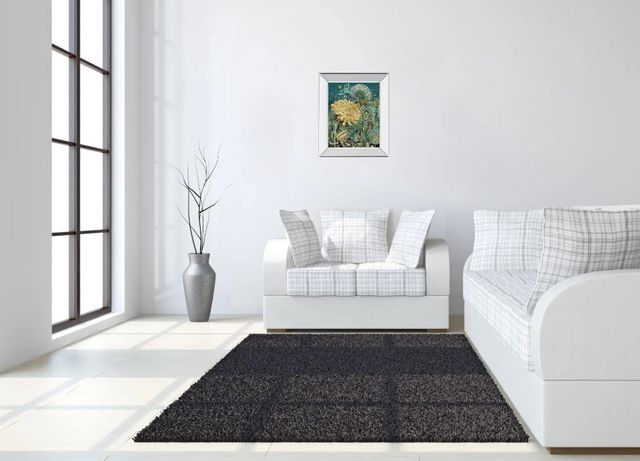 Classy Art Inspired Blooms 1 by Conrad Knutsen Mirror Framed Wall Art-2