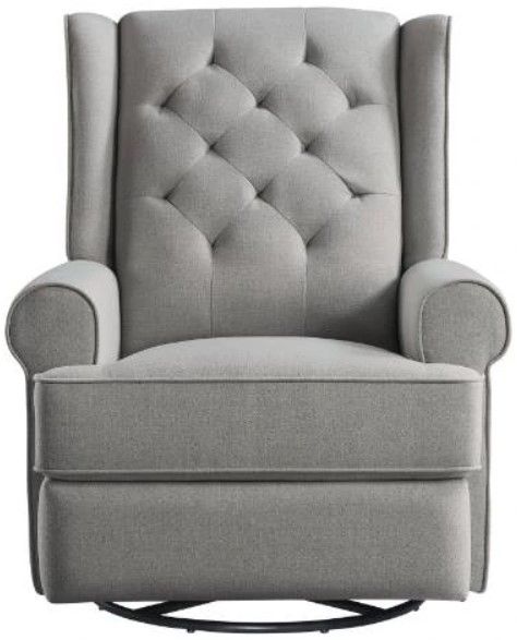 Westwood Design Amelia Charcoal Power Swivel Glider Recliner-2