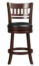 Mazin Furniture Edmond Cherry Swivel Pub Chair-0