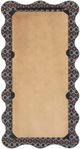 TOV Furniture Charlene Biologic Print Squiggle Wall Mirror-4