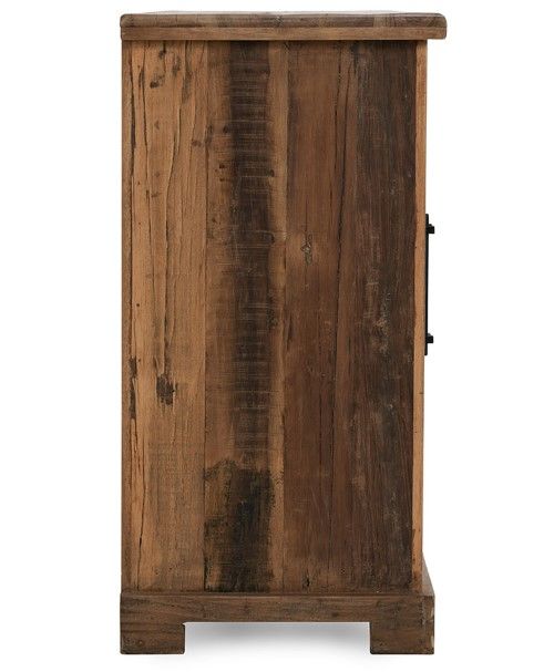 Classic Home Zion Natural 4-Door Cabinet-2