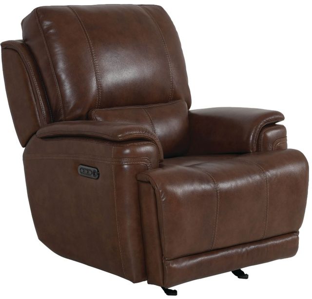 Bassett® Furniture Club Level Burlington Umber Power Recliner-0