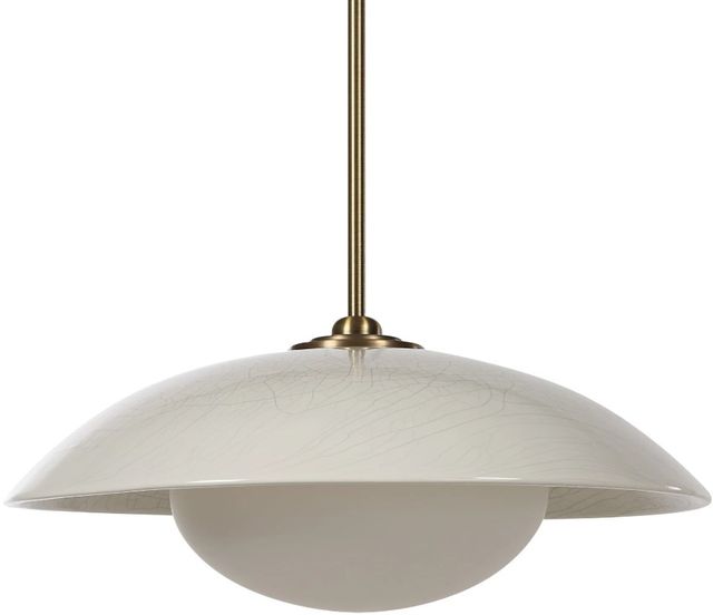 Renwil® Abbie Dark Antique Brushed Brass Pendant Light-2