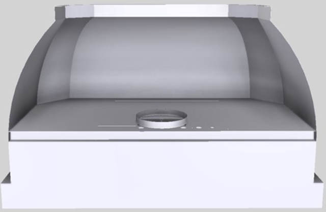 Vent-A-Hood® Designer Series 48" White Wall Mounted Range Hood-1