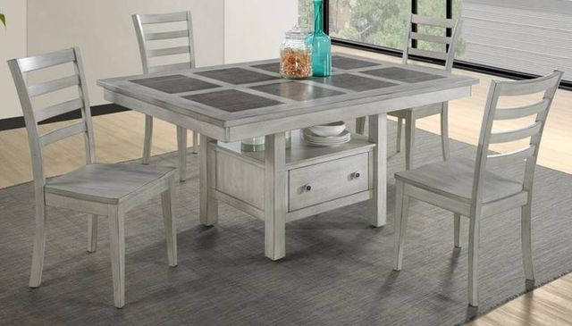 Urban Styles Furniture Arlington 5-Piece Smoke Gray Dining Set-0