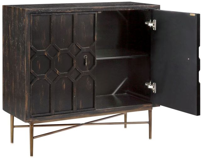 Olliix by Madison Park Black Hanley Accent Cabinet-3