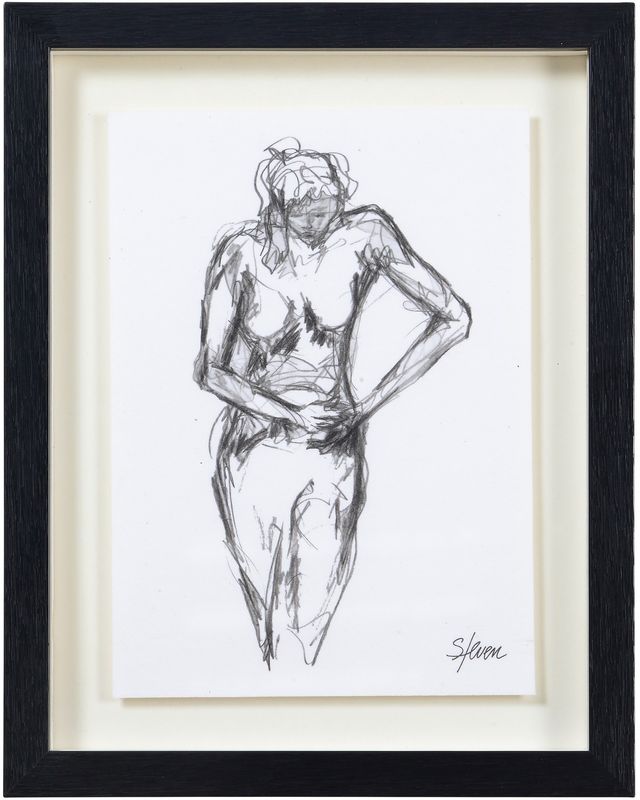 Renwil® Studio Line Sketch Set of 4 Framed Prints-1