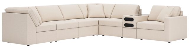 Signature Design by Ashley® Modmax 7-Piece Oyster L-Shape Sectional with Audio Console-0