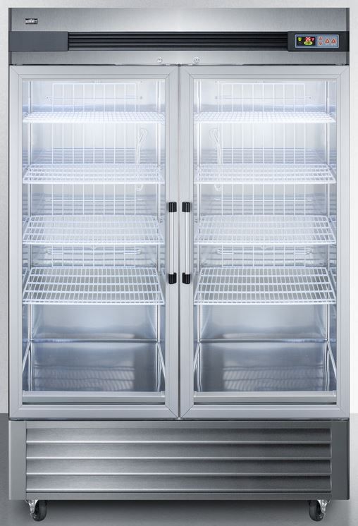 Summit® Commercial 49.0 Cu. Ft. Stainless Steel Frame Reach-In Refrigerator-0