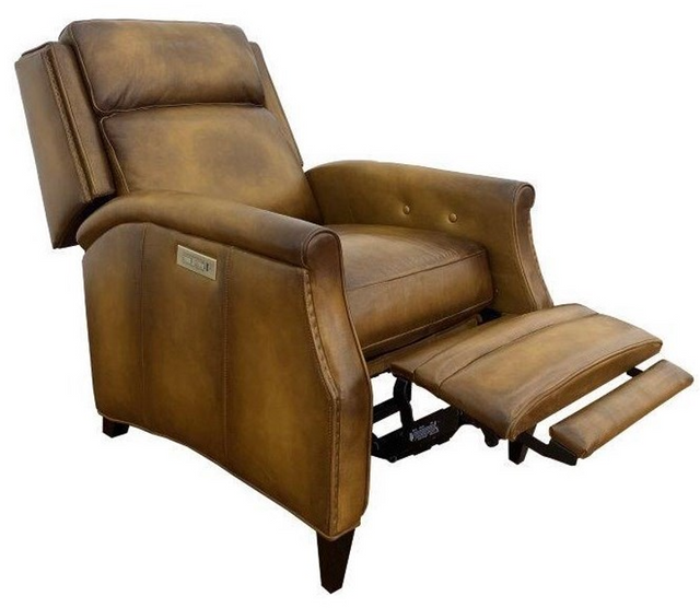 Ｈｉ－ｒｏｃｋ Hi-Rock Home Rainer Leather Power Glider Recliner | Miskelly