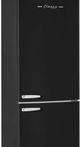 Unique Appliances Classic Retro 28" 17 Cu. Ft. Matte Black Counter Depth Bottom Freezer Refrigerator-3