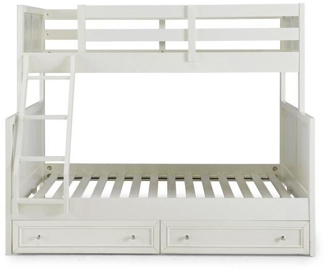 homestyles® Naples Off-White Twin/Full Bunk Bed-2