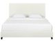 Legends Home Bridger White King Upholstered Panel Bed-3