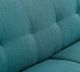 Elements International Hadley Heirloom Teal Loveseat-3