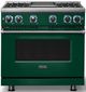 Viking® 7 Series 36" Ivy Pro Style Natural Gas Range with Griddle-5