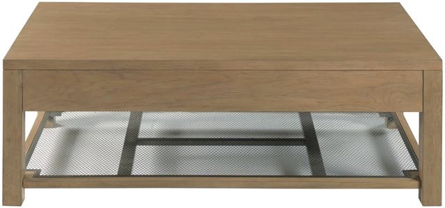 Hammary® Maya Natural Pecan Rectangular Coffee Table-4