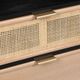 A & B Home Beige/Black Bookshelf-1