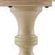 Olliix by Madison Park Lexi Walnut Table with Antique Cream Base-3