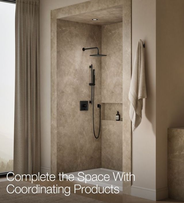 KOHLER® Honesty® Matte Black 2.5 GPM Showering Kit-4