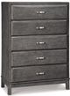 Signature Design by Ashley® Caitbrook 4-Piece Gray King Storage Bed Set-4