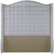 Century® Customizable Details Case King Upholstered Tall Wing Headboard-1