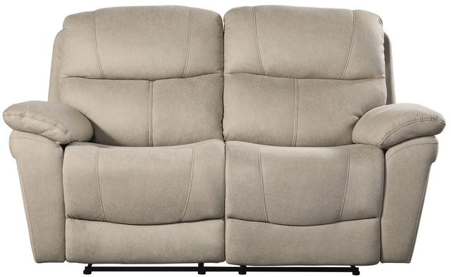 Homelegance® Longvale Tan Reclining Loveseat-2