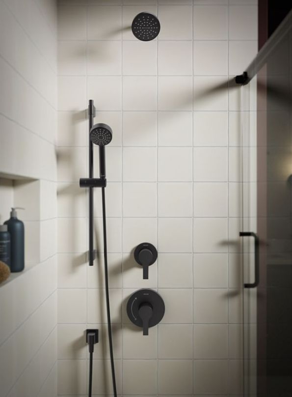 KOHLER® Elate® Matte Black 1.75 GPM 28" 3-Function Handshower Kit-2