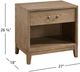Flexsteel® Arlington Warm Oak Nightstand-2