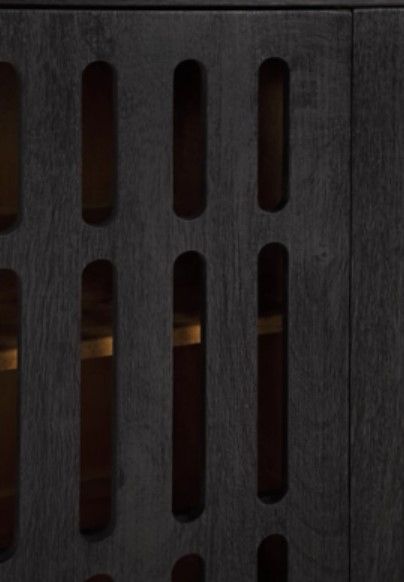 Signature Design by Ashley® Vallisburg Black/Natural Accent Cabinet-5
