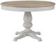 American WoodCrafters Beach Comber 5-Piece Brown/Weathered White Dining Set-1