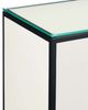 Currey & Company Lacquer Ivory Side Table-3