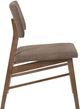 Elements International Razor Walnut Standard Height Side Chair-3