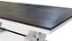 Sunny Designs™ Carriage House European Cottage Trestle Table with Charcoal Grey Top -1