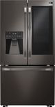 LG Studio 23.5 Cu. Ft. Black Stainless Steel Counter Depth French Door Refrigerator-1