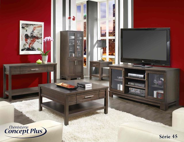 CONCEPT PLUS BASE TV 54 PO 2 PORTES VITRÉES-1