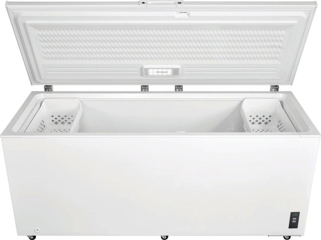 Frigidaire® 19.8 Cu. Ft. White Chest Freezer -0