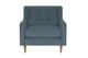 Van Gogh Designs Kora Caldera Sky Fabric Chair and a Half-0