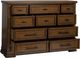 Signature Design by Ashley® Taffenbrook 4-Piece Medium Brown King Panel Storage Bedroom Set-5