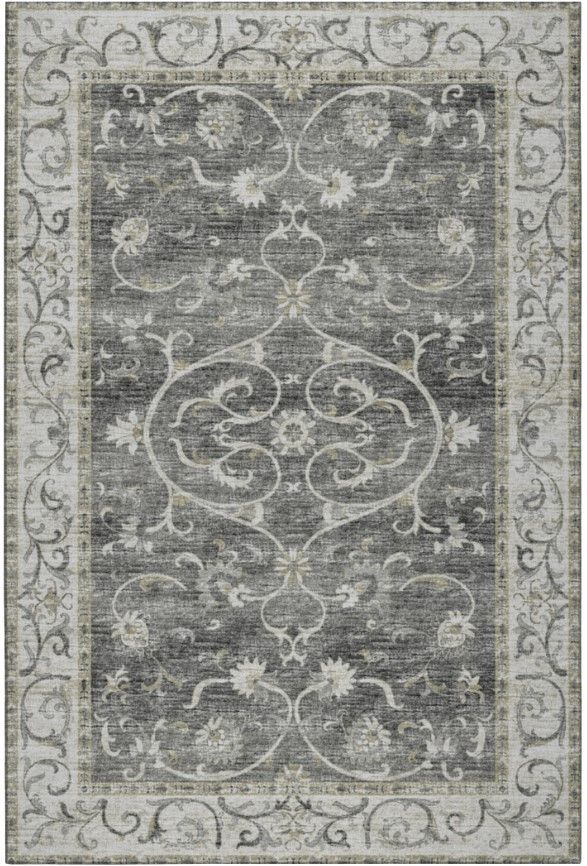 Dalyn™ Rug Company Tuscany TU6 Charcoal 5'x8' Area Rug-0