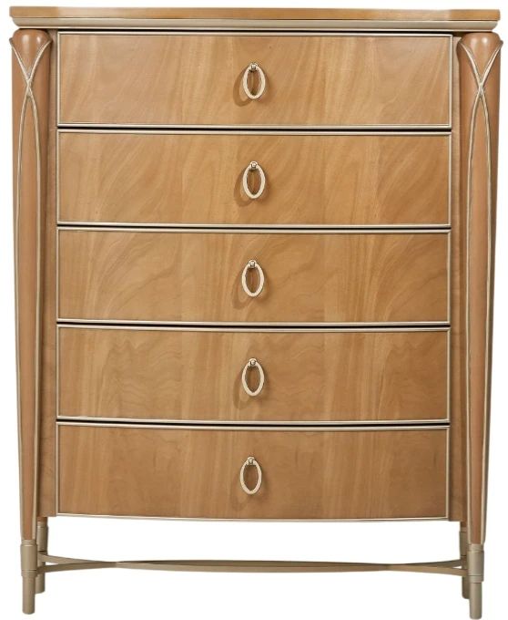 Michael Amini® Villa Cherie Caramel Highboy Chest-1