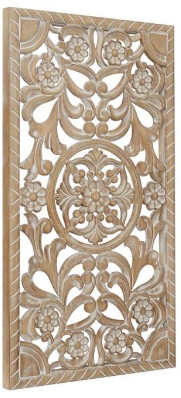 Deco Marche Brown 31" Wall Art Panel-1